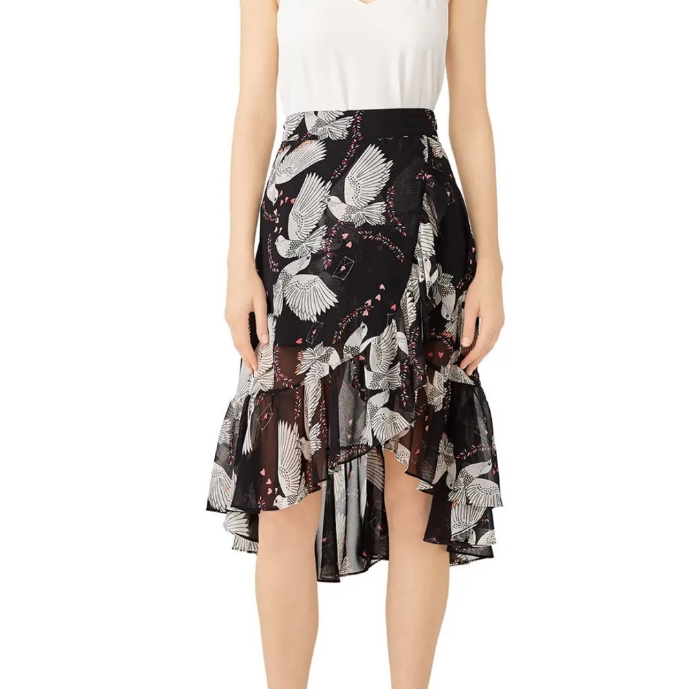 Rebecca Minkoff Selena Wrap Skirt Sz S